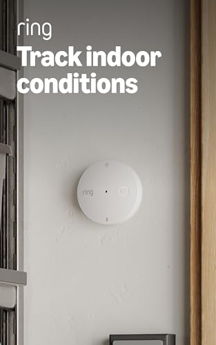 Ring Sensors: Temperature & Humidity Sensor – Instant notifications, help protect against mold, on Amazon Sidewalk, no base station needed 5