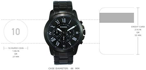 Fossil Chronograph Black Men Watch FS4832 4