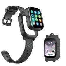 TrackMe Magic Kid's Calling Watch, Waterproof with Touchscreen Display, Camera, Video Calling, Detachable and Extra dial and Starp, SOS, Location Finder,Activity Tracker (Night Black) 3
