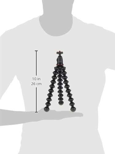 Joby GorillaPod 1K GripTight 360 Mount Kit, Compact Flexible Tripod 1K Stand and BallHead, with Rotating Phone Mount, Easy Landscape or Portrait Mode, Double Cold Shoe, Supports up to 1kg (2.2lb) 4