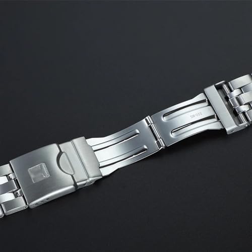XIRIXX For Tissot T120 Starfish Series Wrist Strap 1853 Steel Strap T120407A T120407 Men's Fine Steel Watch Strap Chain(Silvery) 5