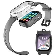 TrackMe Magic Kid's Calling Watch, Waterproof with Touchscreen Display, Camera, Video Calling, Detachable and Extra dial and Starp, SOS, Location Finder,Activity Tracker (Night Black) 6