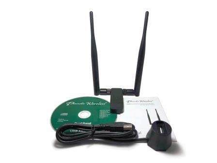 Panda Wireless® PAU0D AC1200 Wireless AC USB Adapter w/Dual Antennas - Windows 7/8/10/11/2019/2022, Zorin, MXLinux, Mint, Ubuntu, Fedora, openSUSE, Rocky, Kali Linux and Raspbian 6