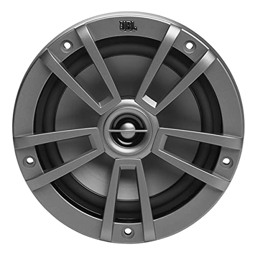 JBL 6-1/2" (160mm) Two-Way Marine Audio Multi-Element Speaker 60W – (Gray) 2