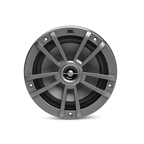 JBL 6-1/2" (160mm) Two-Way Marine Audio Multi-Element Speaker 60W – (Gray) 4