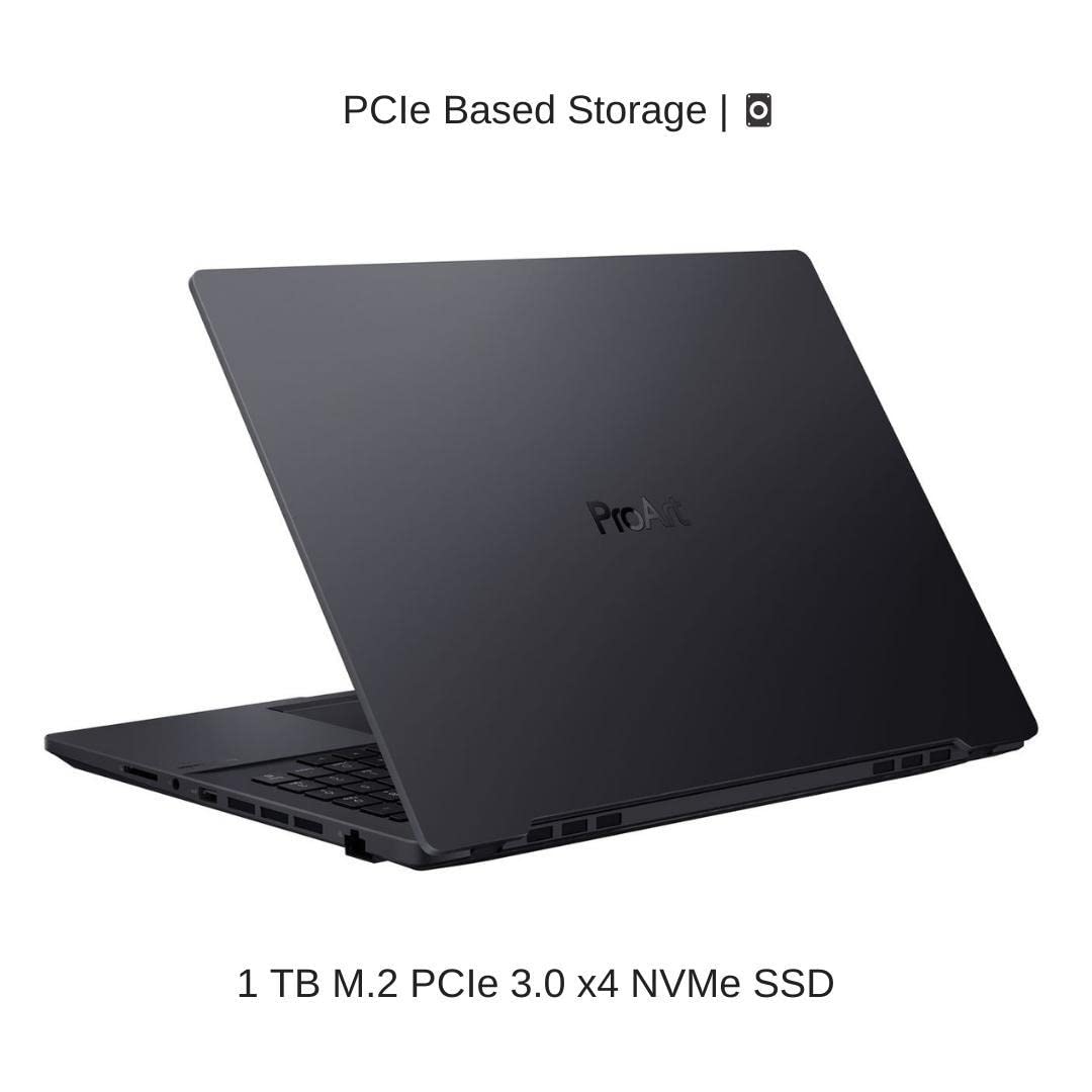 HIDevolution [2022] ASUS ProArt StudioBook H7600HM 16.0" WQUXGA, 2.3 GHz i7-11800H, RTX 3060, 64 GB 3200MHz RAM, 1 TB PCIe SSD 5