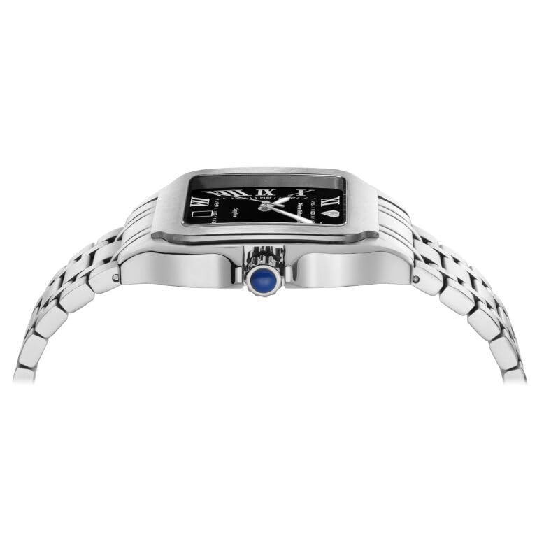 PIERRE RICHARDSON PR8711 Men's Watch - Silver Stainless Steel Japanese Quartz, 10ATM Water Resistant, Scratch-Resistant Sapphire Crystal Glass, Elegant Dress Watch for Men, Reloj para Hombres 5
