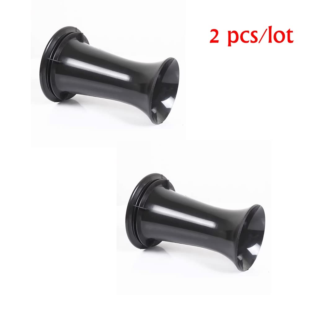 KROYWACHS 2PCS Speaker Bass Tube Accessories Reflex Port Plastic for 8-12 inch Car DJ Speaker Subwoofer HiFi Home Theater Professional Audio Woofer Diameter 111 * 160mm 4