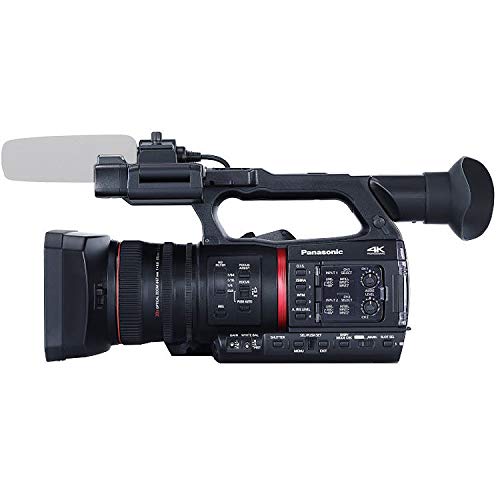 Panasonic AG-CX350 4K Camcorder Deluxe Bundle Includes: Atomos Ninja V 5" 4K HDMI Recording Monitor - SanDisk Extreme 128 Memory Card - 3 Piece Multi Coated HD Filter Kit 67mm and Much More 6