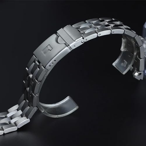 XIRIXX For Tissot T120 Starfish Series Wrist Strap 1853 Steel Strap T120407A T120407 Men's Fine Steel Watch Strap Chain(Silvery) 6
