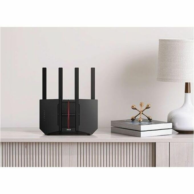 ASUS RT-BE92U WiFi 7 Router - Tri-Band (6GHz), 9.7 Gbps, x2 WAN, Mesh 2