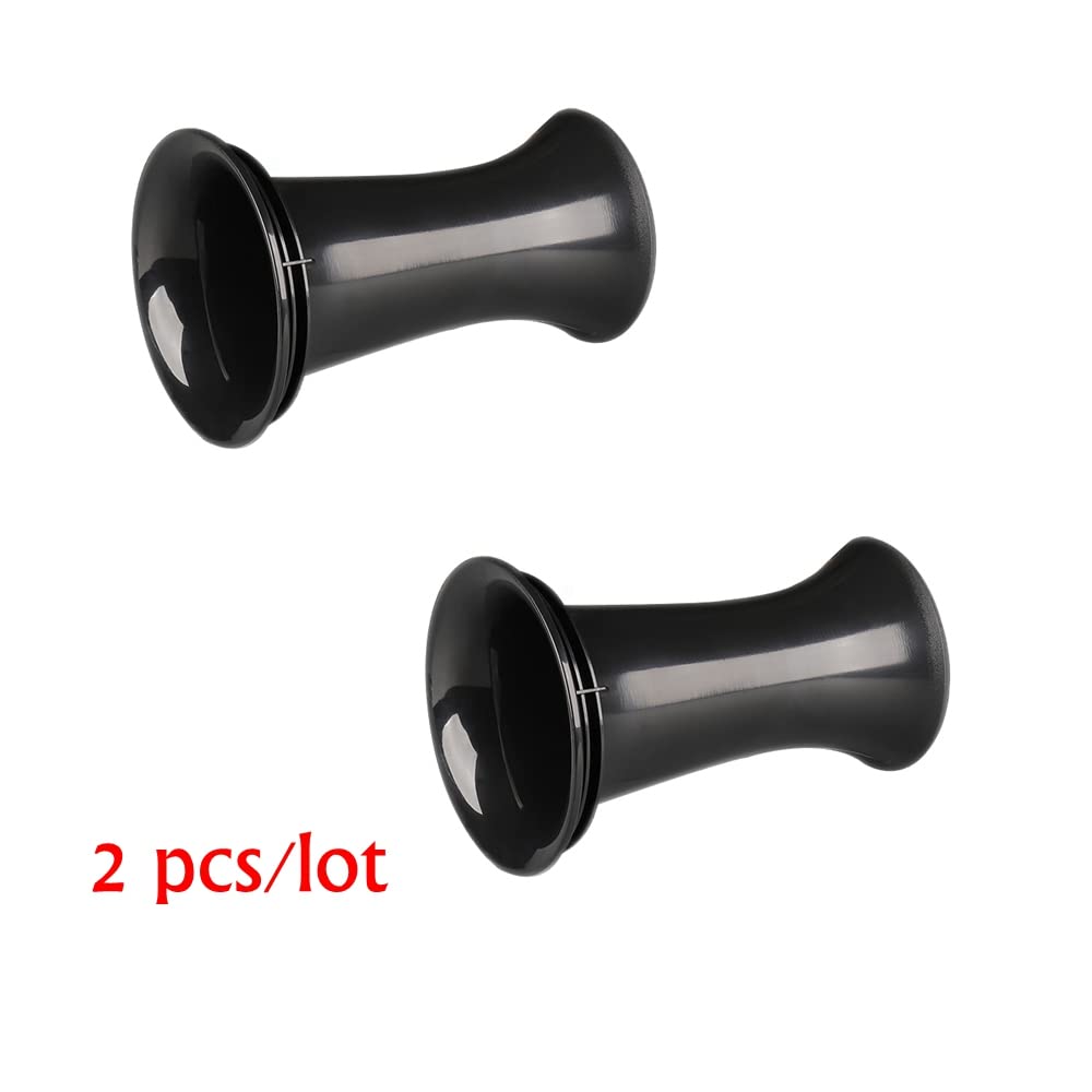 KROYWACHS 2PCS Speaker Bass Tube Accessories Reflex Port Plastic for 8-12 inch Car DJ Speaker Subwoofer HiFi Home Theater Professional Audio Woofer Diameter 111 * 160mm 3
