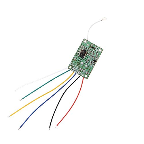 1set 4CH 40MHZ Remote Transmitter and Receiver Board with Antenna for DIY RC Car Robot Remote Control Toy Parts 2