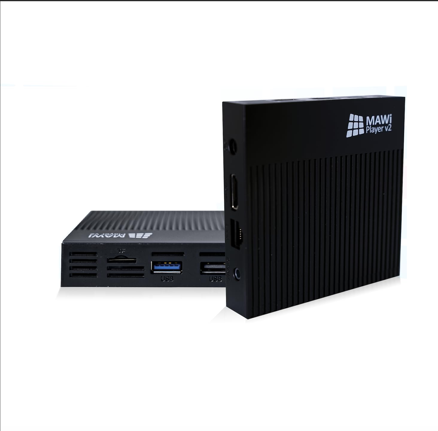 MAWi Player v2 – Android-Based Device with 1-Year Subscription to Online Monitors AnyWhere Cloud-Based Digital Signage Content Management System 5