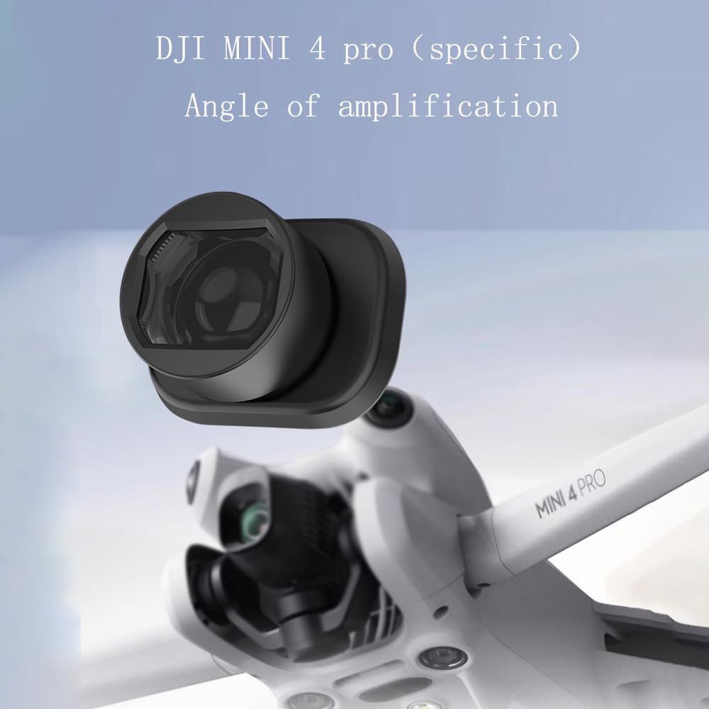 Exclusive Wide-Angle Lens for DJI Mini 4 Pro | Professional Drone Lens Accessory, Long Distance Photography 3