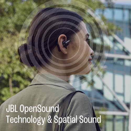 JBL Sense Pro Open Ear Headphones, Spatial Sound, Earhook Fit - Grey 3