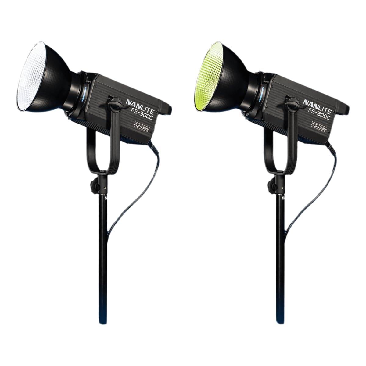 NANLITE FS-300C 300w RGB Studio Spotlight, 2700K-7500K, APP Control,Led Video Light Bowens Mount for Photography, Videography,Live Streamer,Content Creation 4