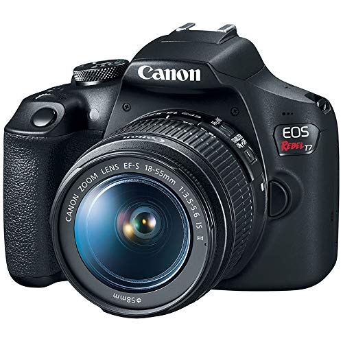 Canon EOS Rebel T7 DSLR Camera with EF-S 18-55mm f/3.5-5.6 is II Lens Plus Double Battery Tripod Cleaning Kit and Deco Gear Deluxe Case Accessory Bundle 2