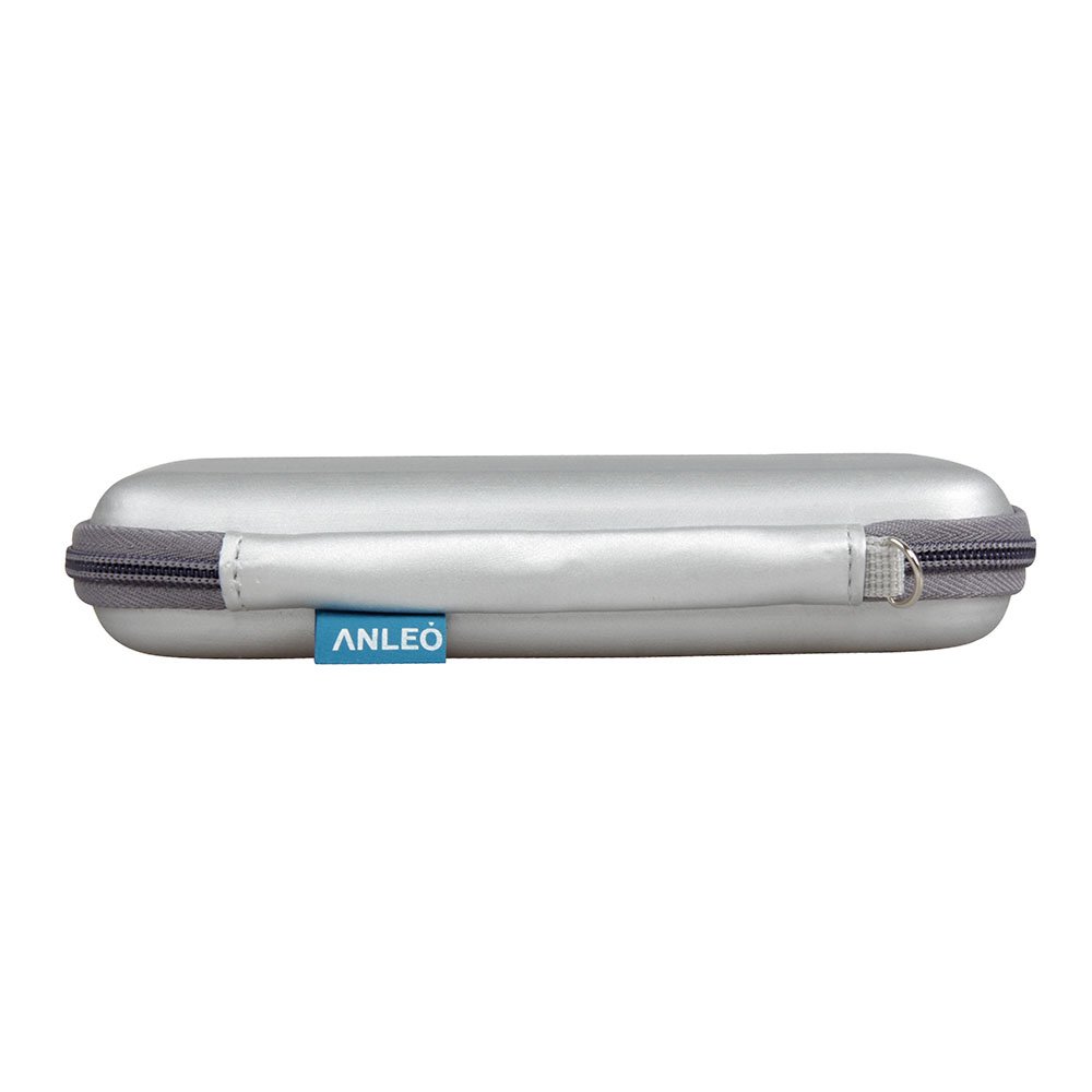 Anleo Hard Travel Case for POWERADD Pilot 4GS 12000mAh / Uni-Yeap 11000mAh External Battery Charger Power Bank (Grey) 5
