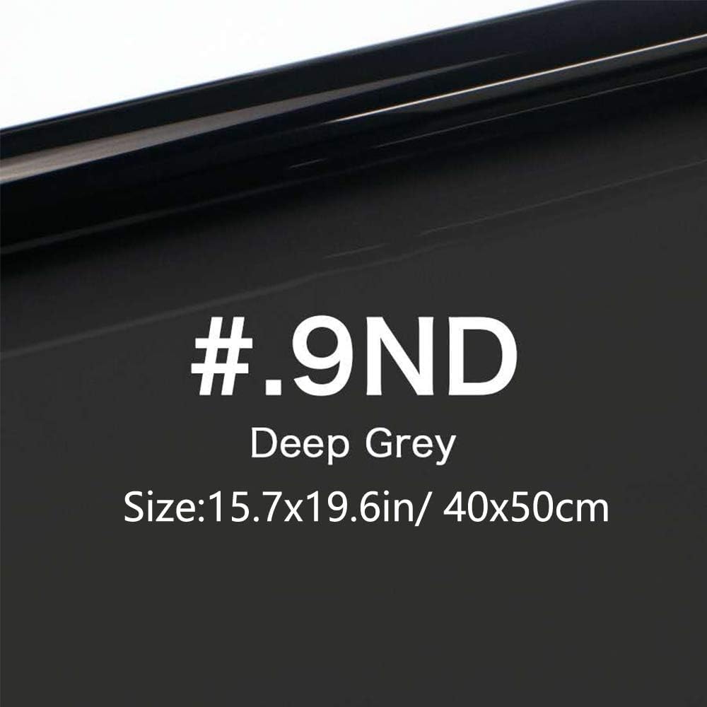 Lighting Neutral Density Gels Filter Sheet 16x20 inches Kit, ND6,ND9 for Photo Studio Video Flashlight Led Light Photography 5