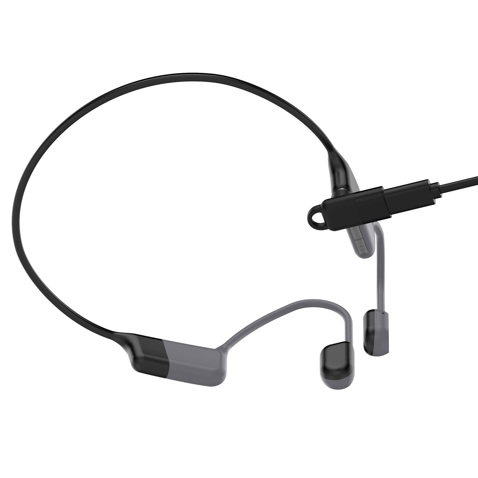 Disscool Replacement Charging Adapter Compatible with Shokz OpenSwim Pro, Type C Magnetized Dock Charger Stand with Chip Protection Earphone Accessories(1M/3.3FT, Black) 5