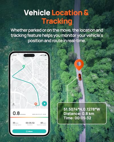 70mai UP05 4G Hardwire Kit with SIM Card, 4G Support, Type-C for Dash Cam A510, X800, A810S, T800, A810 Lite, 12V-30V to 5V/2.4A, Remote Monitoring, Low Voltage Protection, 24H Parking Mode 6
