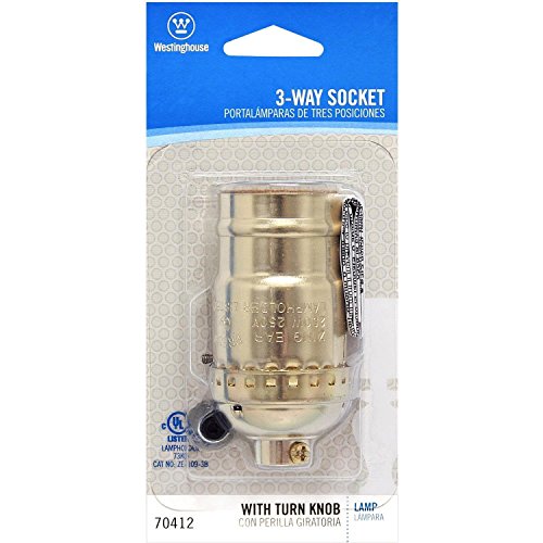Westinghouse 70412 Lighting 3 Way Lamp Sockets 2