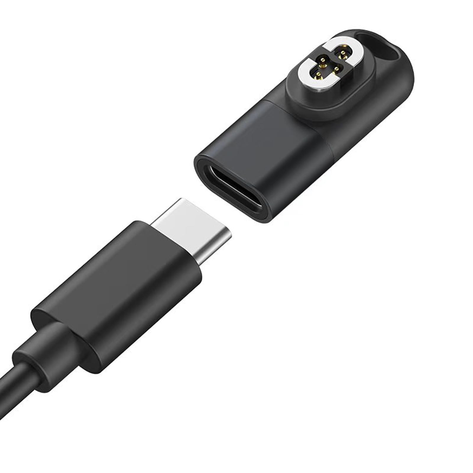 Disscool Replacement Charging Adapter Compatible with Shokz OpenSwim Pro, Type C Magnetized Dock Charger Stand with Chip Protection Earphone Accessories(1M/3.3FT, Black) 4