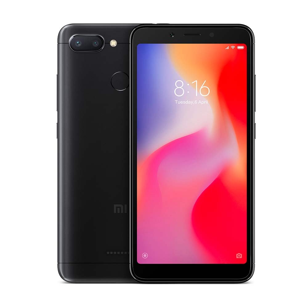 Mi Redmi 6 (Black, 32 GB, 3 GB RAM) 6