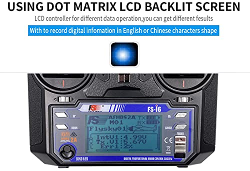 Flysky FS-i6 6CH 2.4GHz AFHDS RC Transmitter w/FS-iA6B Receiver for RC Multirotor Helicopter Airplane Glider Quadcopter (Model_2) 4