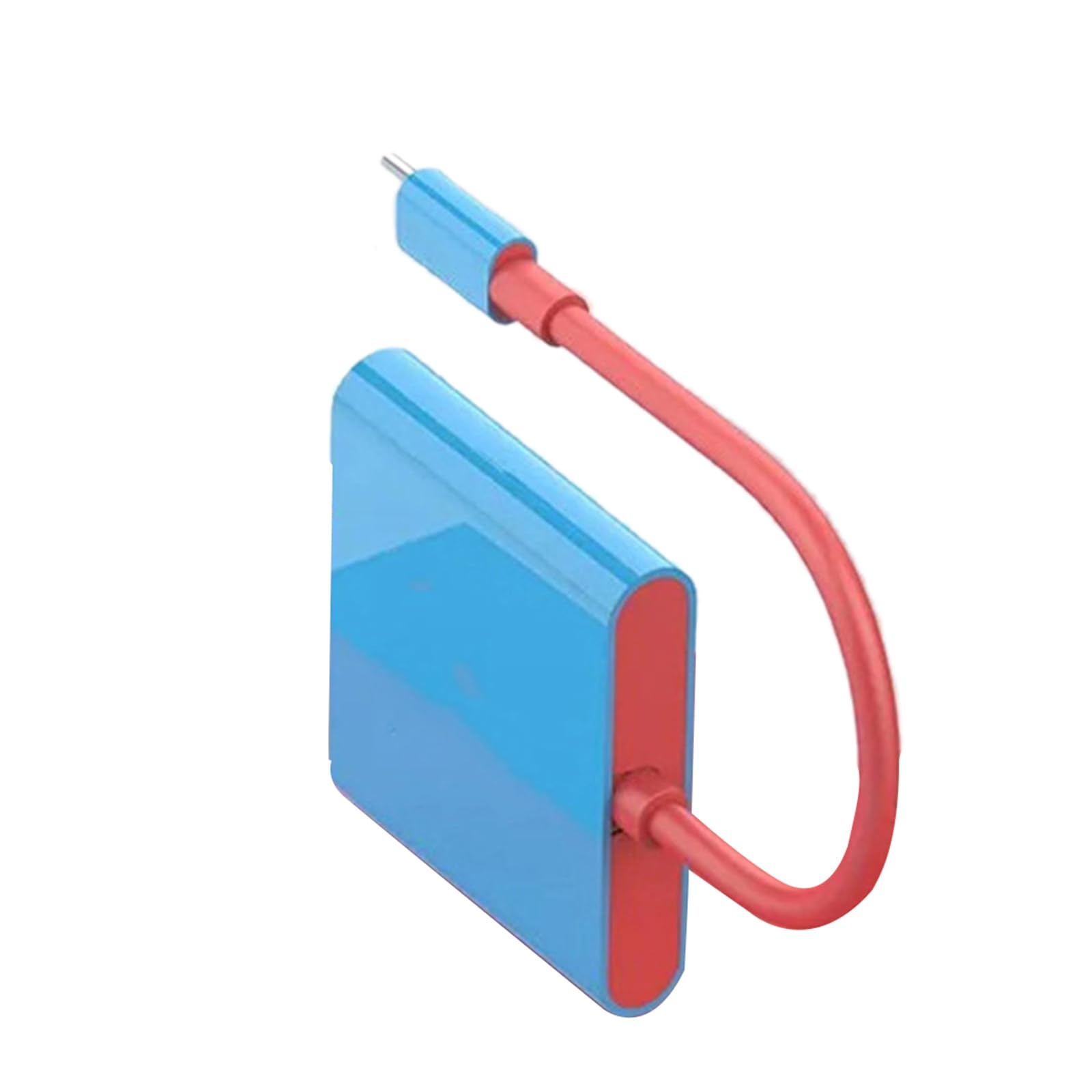 2 in 1 Lightweight USB C to HDTV Adapters Convenient Docking Station Base Easy Device Expansion for Users Enthusiasts 4