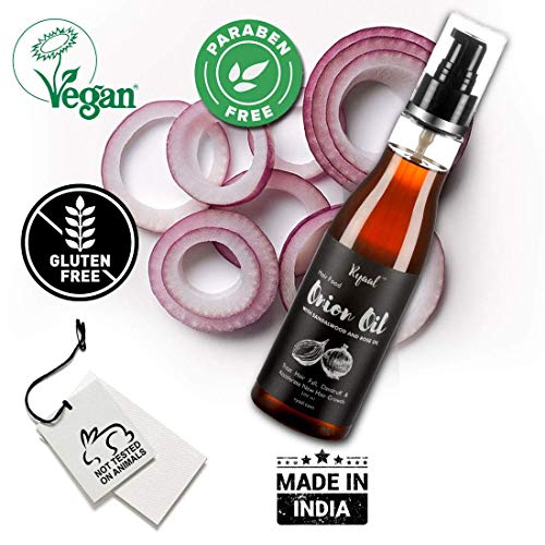 Ryaal Hair Food Onion Hair Oil Nourishing Hair Fall Treatment with Real Onion Extract Intensive Hair Fall Dandruff Treatment, 200 ml 4