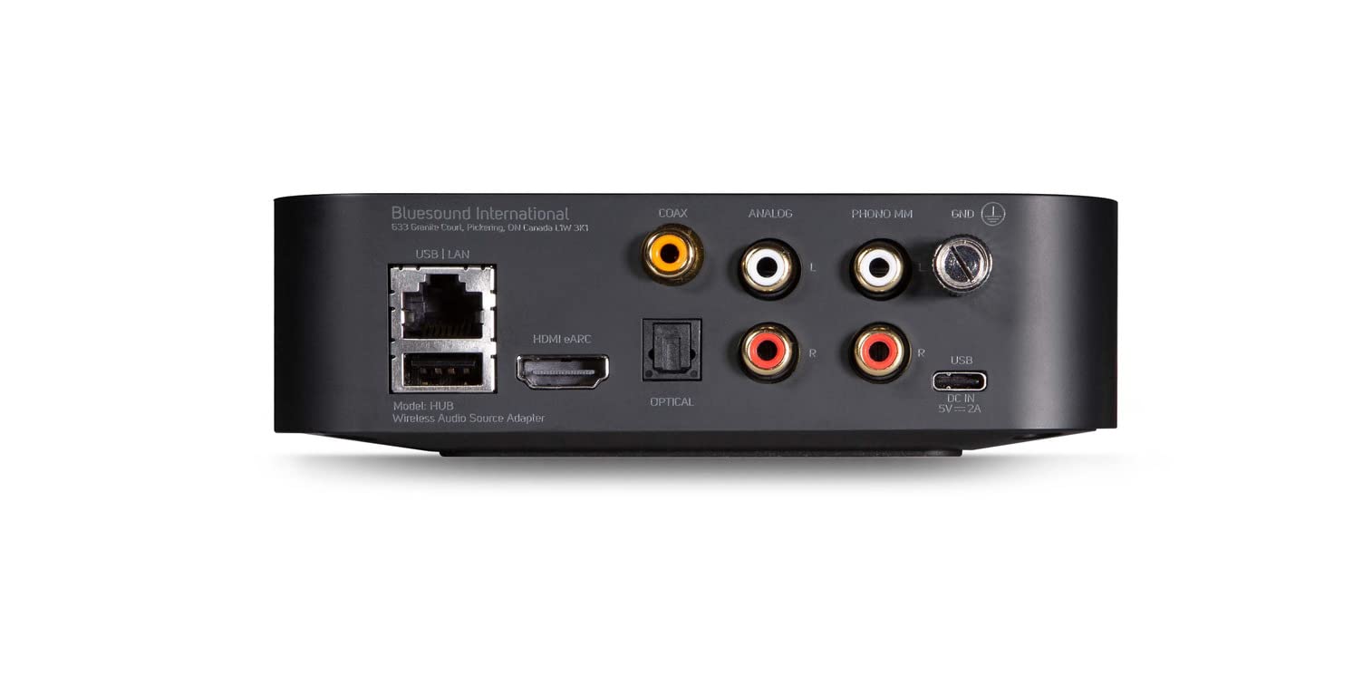 Bluesound Hub Versatile Network Accessory – Black 3