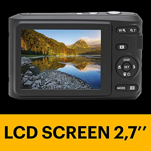 KODAK PIXPRO FZ45 16MP Compact Digital Camera, 4X Optical Zoom, AA, Black 5