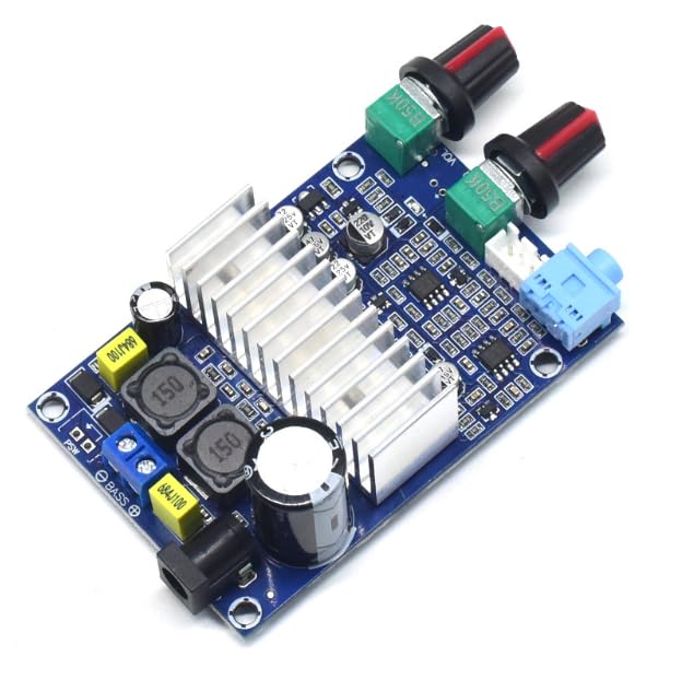TPA3116D2 100W Amplifier Board DC 12-24V Stereo AMP Audio Amplifier Board Digital Sound Power Amplifier Multi Functional for DIY Speakers Subwoofer 1