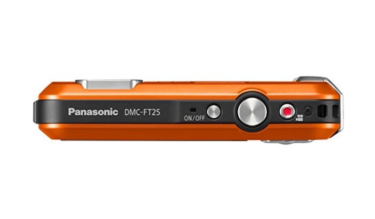 Panasonic DMC-TS25D Waterproof Digital Camera with 2.7-Inch LCD (Orange) 3