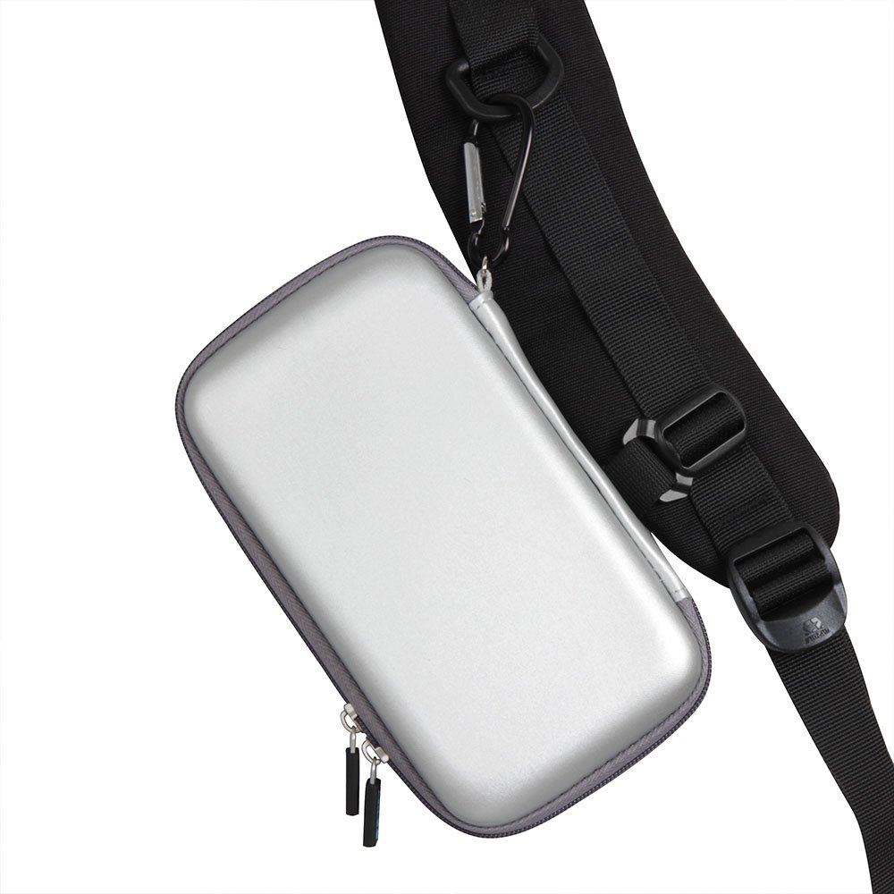 Anleo Hard Travel Case for POWERADD Pilot 4GS 12000mAh / Uni-Yeap 11000mAh External Battery Charger Power Bank (Grey) 6