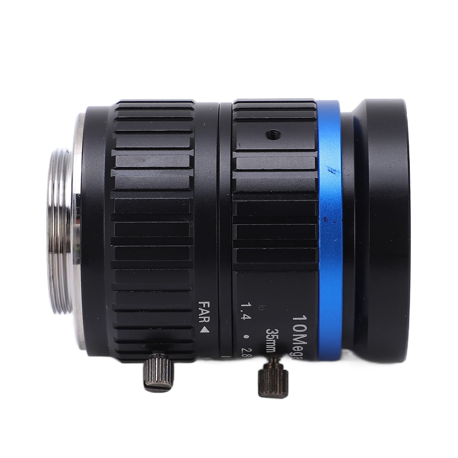 10MP C Mount Lens, 35mm Length, Manual Iris Lens, Not Easy Distortion, Pictures for Industrial Camera, Manual Focus and Adjustable Aperture, Easy Installation 6