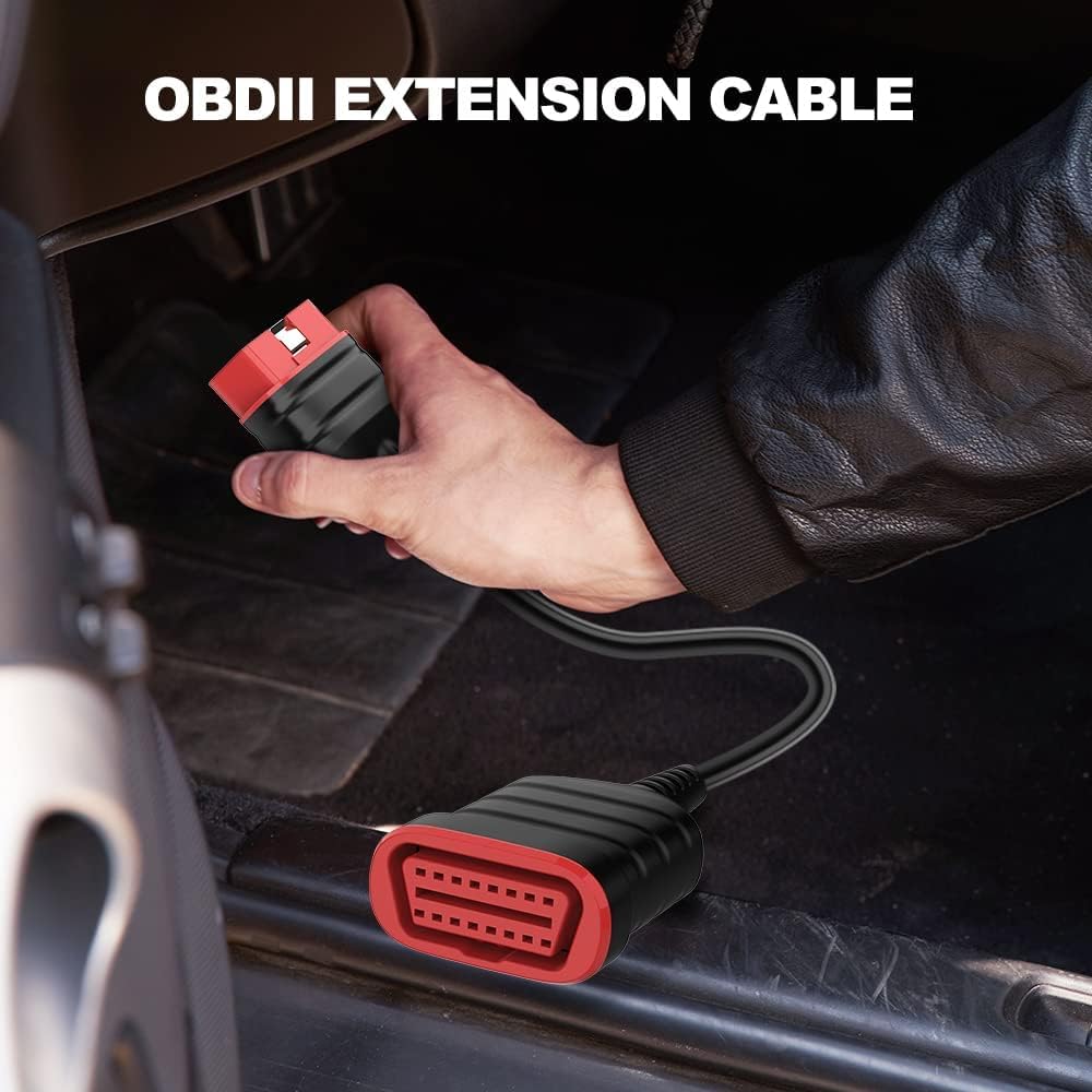 THINKSCAN689 with Universal 16 Pin Male to Female OBD2 Extension Cable （60cm, 2 feet） 4