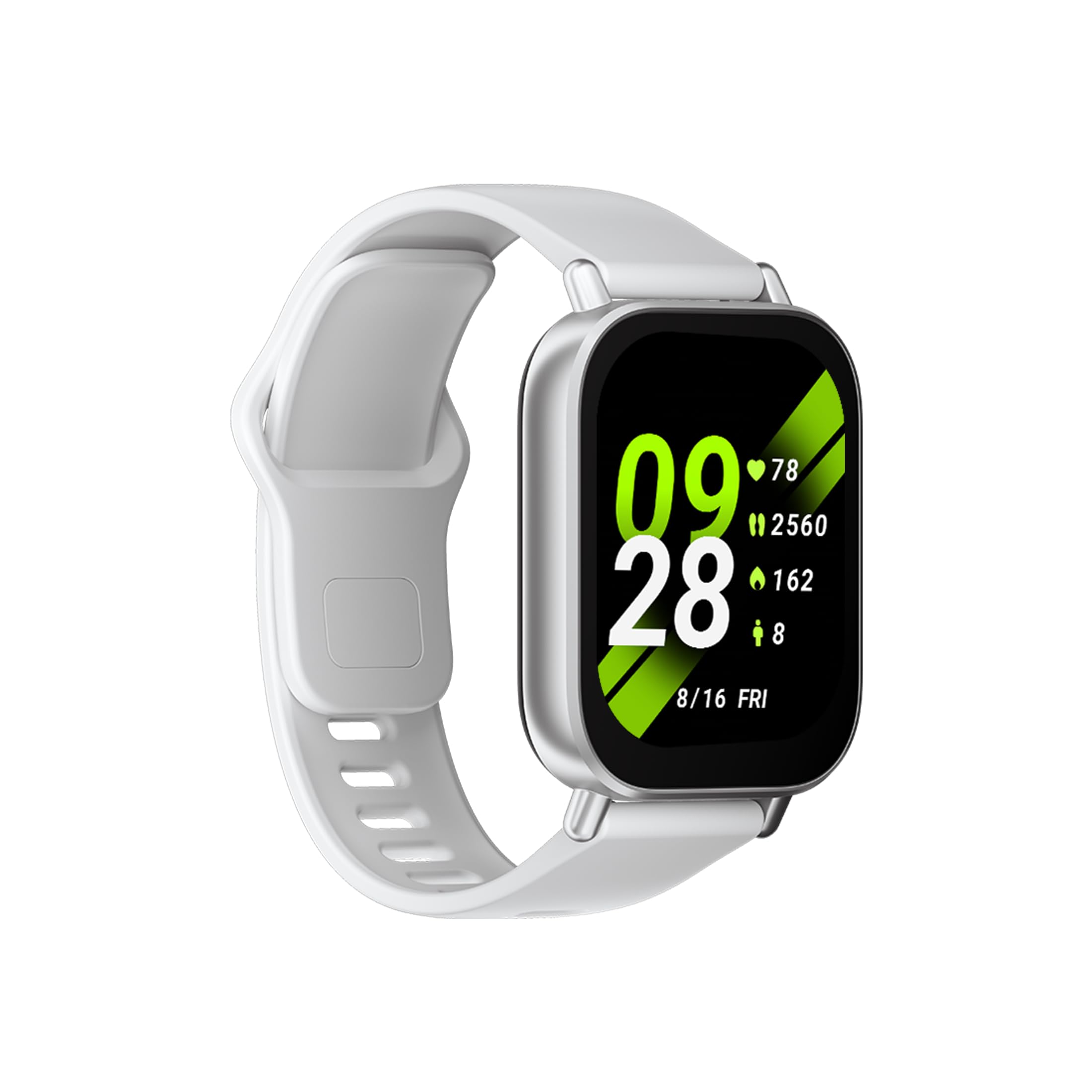 Redmi Watch 5 Active, 2 Display, Metal Body, 18 Day Battery, Bluetooth Calling, Advanced AI Noise Cancellation, Alexa, Silver 2