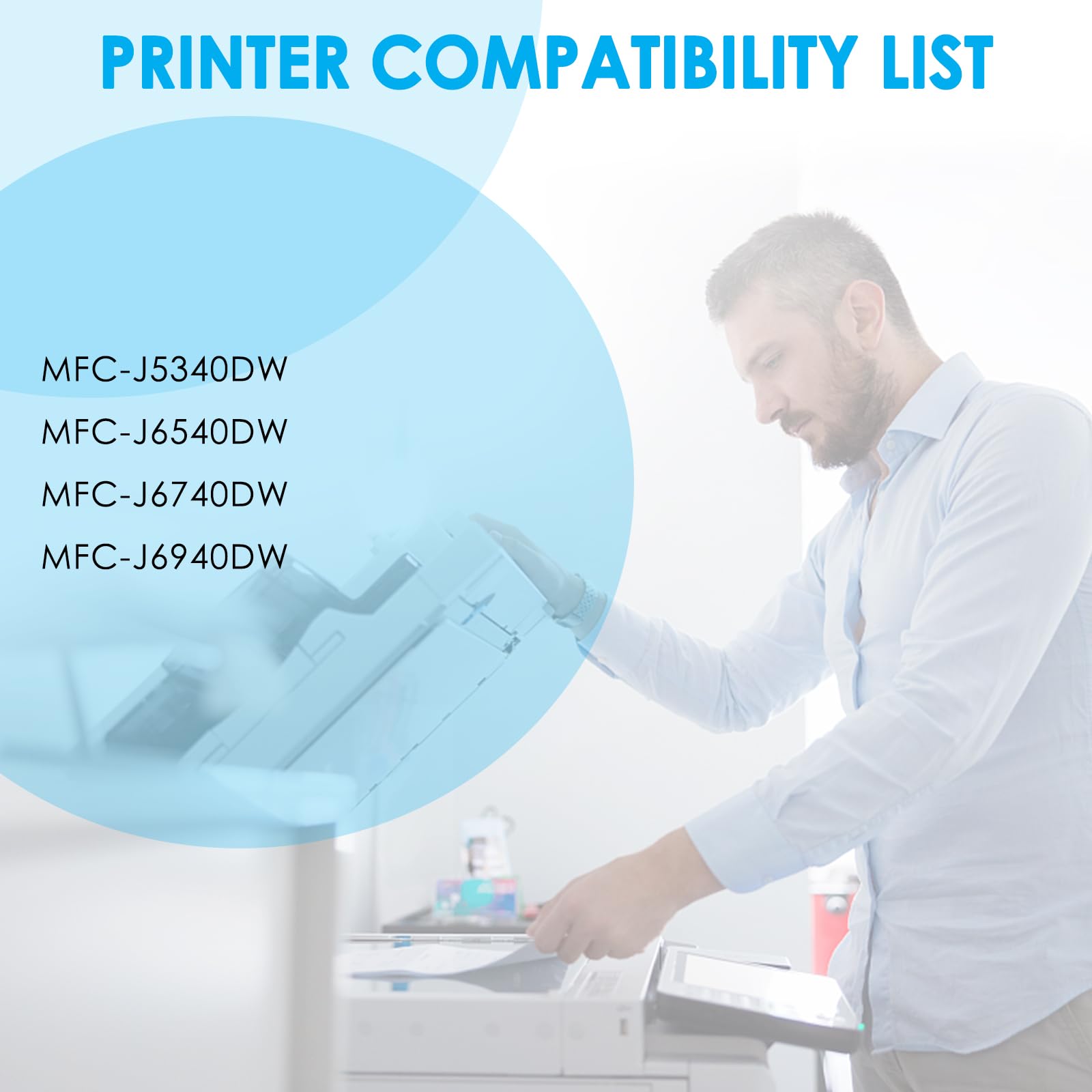 LeciRoba Compatible Replacement for Brother LC402XLBK LC402BK Ink Cartridge 3