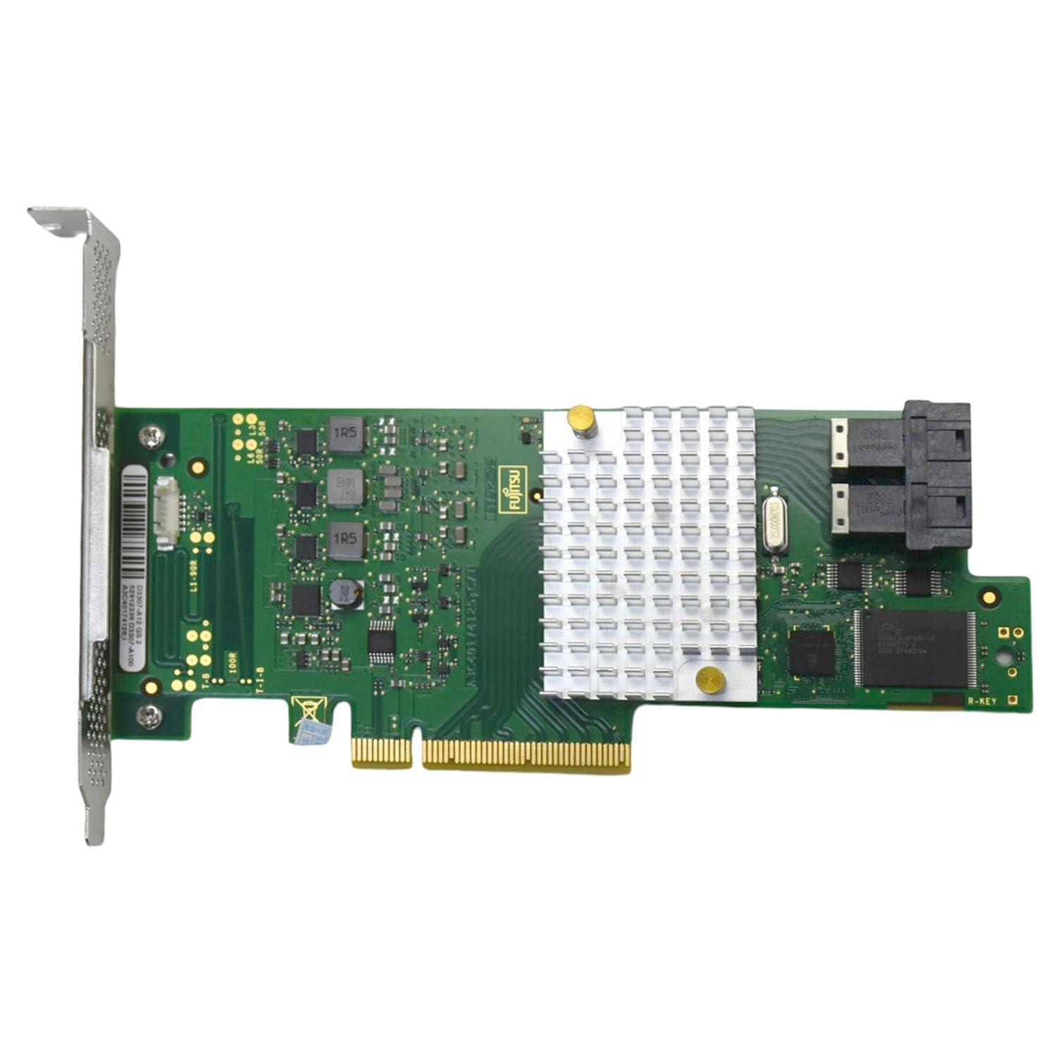 Fujitsu 9300-8i 12Gb/s SAS HBA Controller – SAS3008 Chipset, IT Mode, PCIe 3.0 x8, Dual Internal SFF-8643 Ports, Supports SAS/SATA HDD & SSD H5-25573-00 4