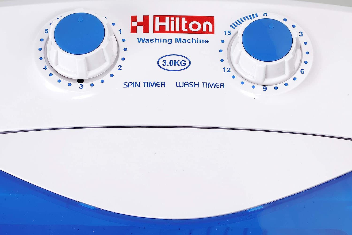 Hilton 3 kg Single-Tub Washing Machine with Spin Dryer Portable Single Tub Washer - The Laundry Alternative Portable Clothes Washer Travel Washing Machine With Spin Dryer. (Canna Maroon) 4