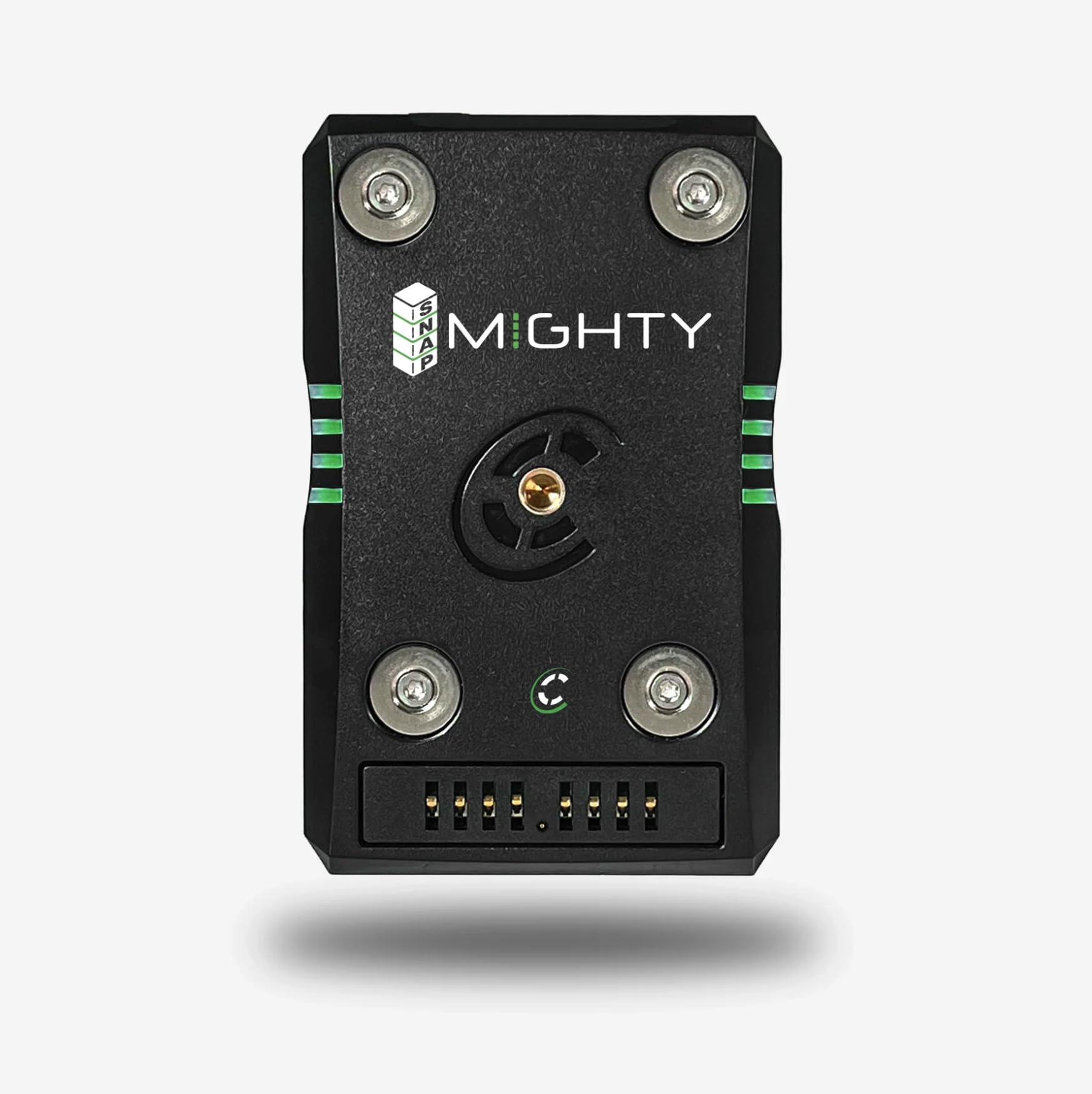 Core SWX SNAP Mighty 45Wh Smart Stacking Battery for Blackmagic Pocket 4K/6K/6K Pro – 14.8V 3.1Ah, Dual P-Tap, USB-C PD, 8V/12V Outputs, SNAP-QRL Plate & 2-Pin Cable 5