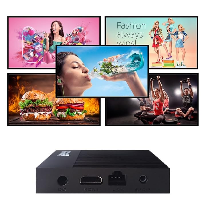 MAWi Player v2 – Android-Based Device with 1-Year Subscription to Online Monitors AnyWhere Cloud-Based Digital Signage Content Management System 1