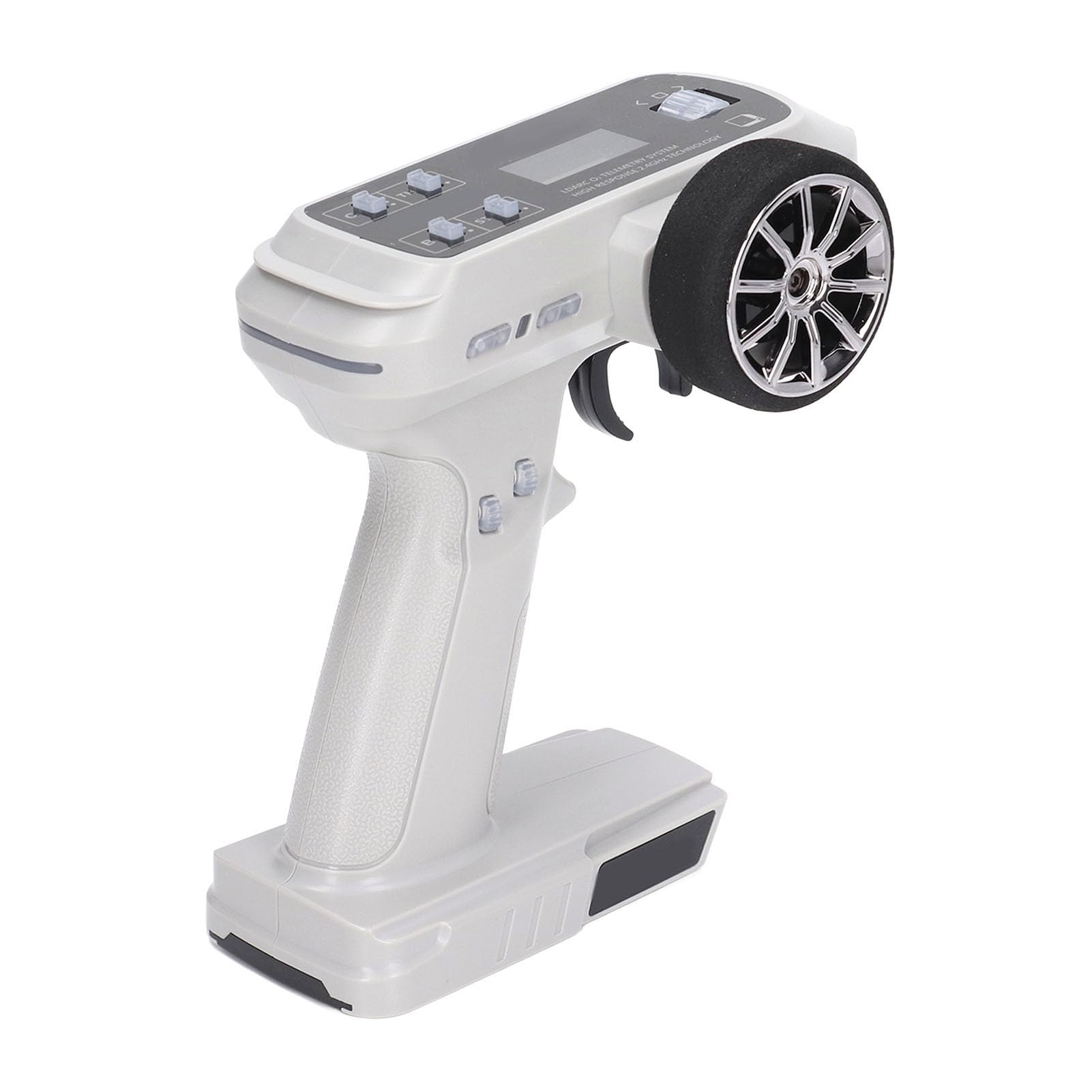 POENVFPO 2.4GHz 8CH CT01 RC Transmitter with CR1800 Receiver, Display, Lightweight, Suitable for Different Toys for RC Boat Model 2