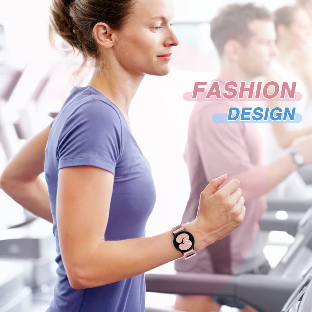 Relting 16mm 18mm 20mm 22mm Quick Release Nylon Sport Band Adjustable Breathable Replacement Wristband for Women Men 6