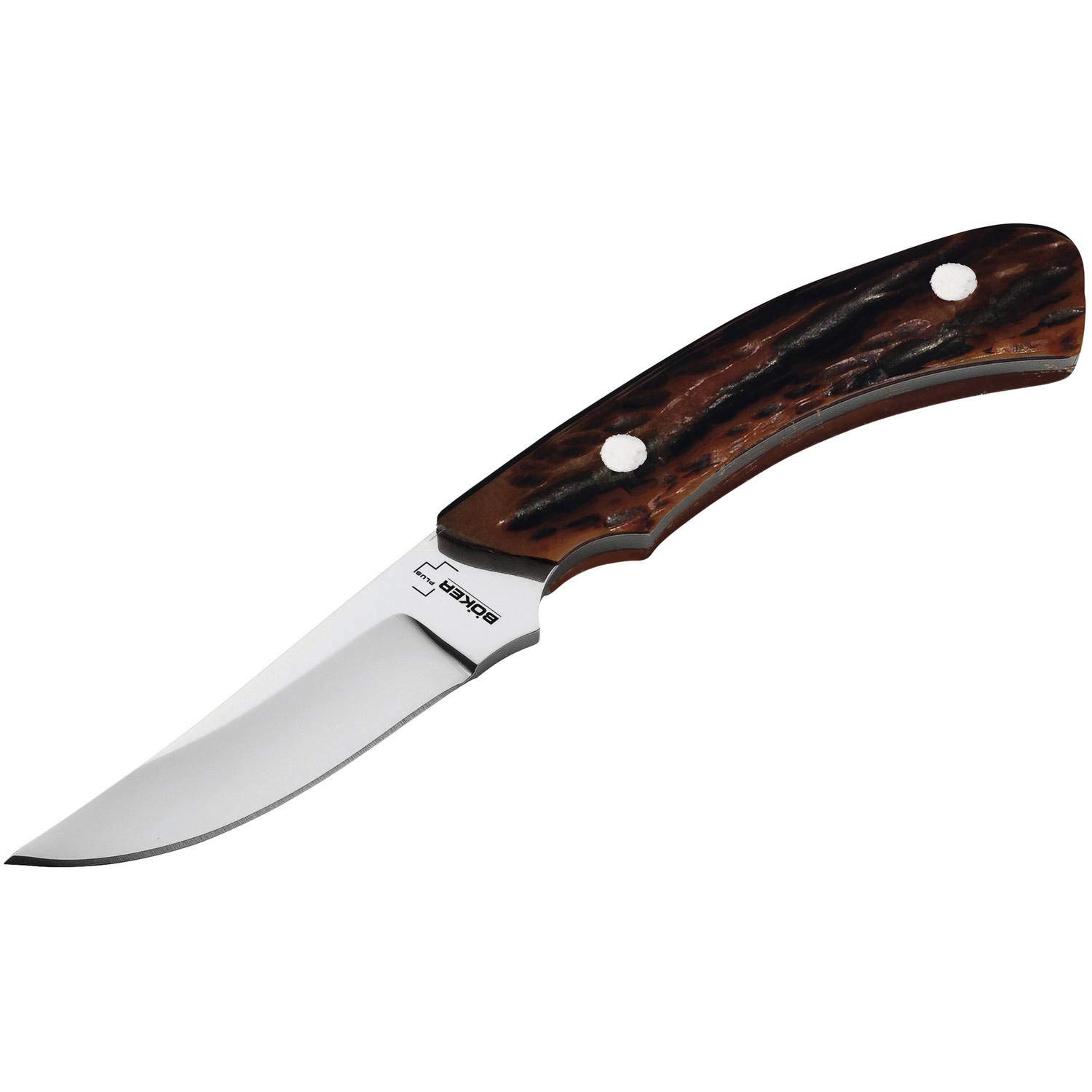 Boker 02BO516 Plus Cowboy Cross Draw Bone Knife with 440C Stainless Steel Blade, 2-7/8" 1