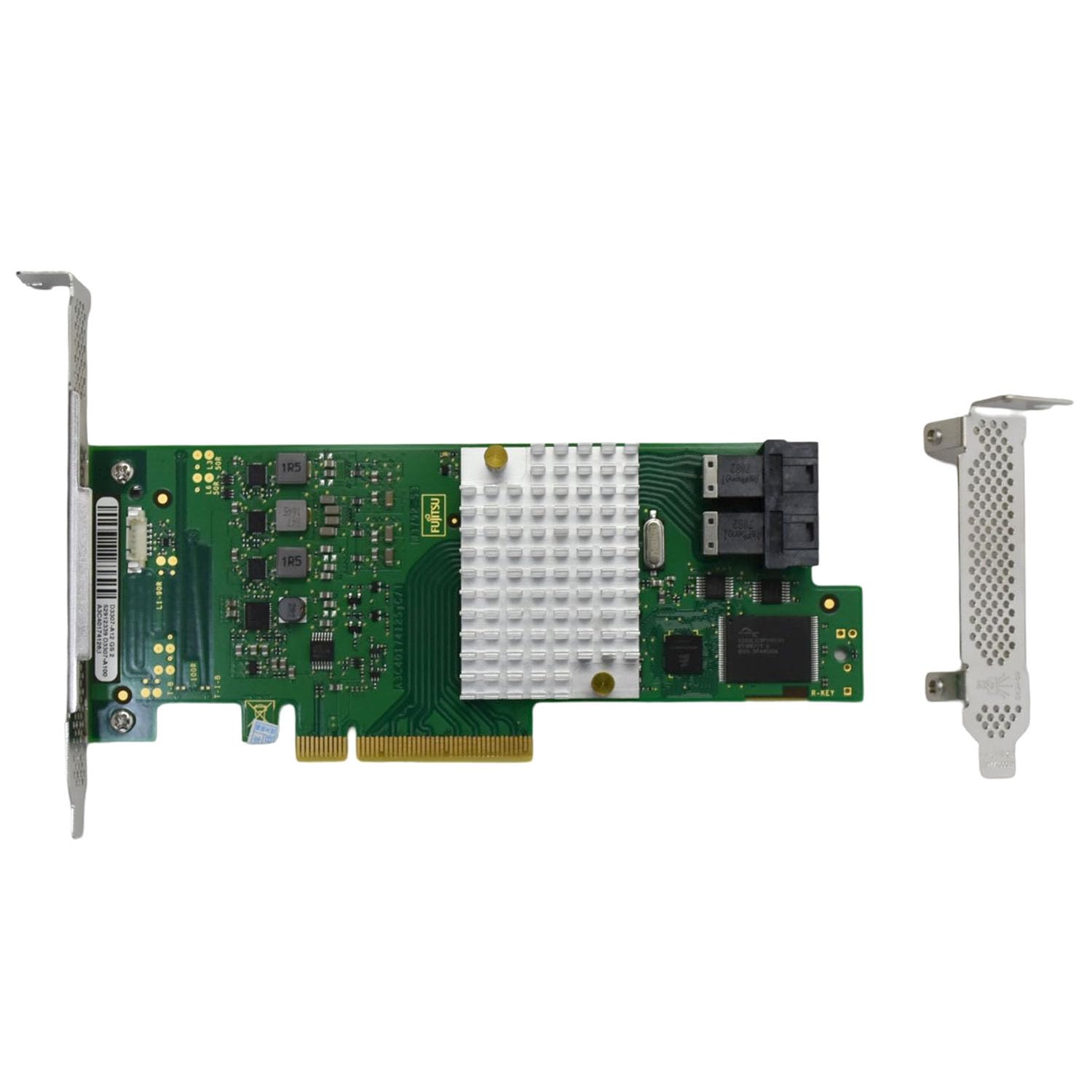 Fujitsu 9300-8i 12Gb/s SAS HBA Controller – SAS3008 Chipset, IT Mode, PCIe 3.0 x8, Dual Internal SFF-8643 Ports, Supports SAS/SATA HDD & SSD H5-25573-00 1