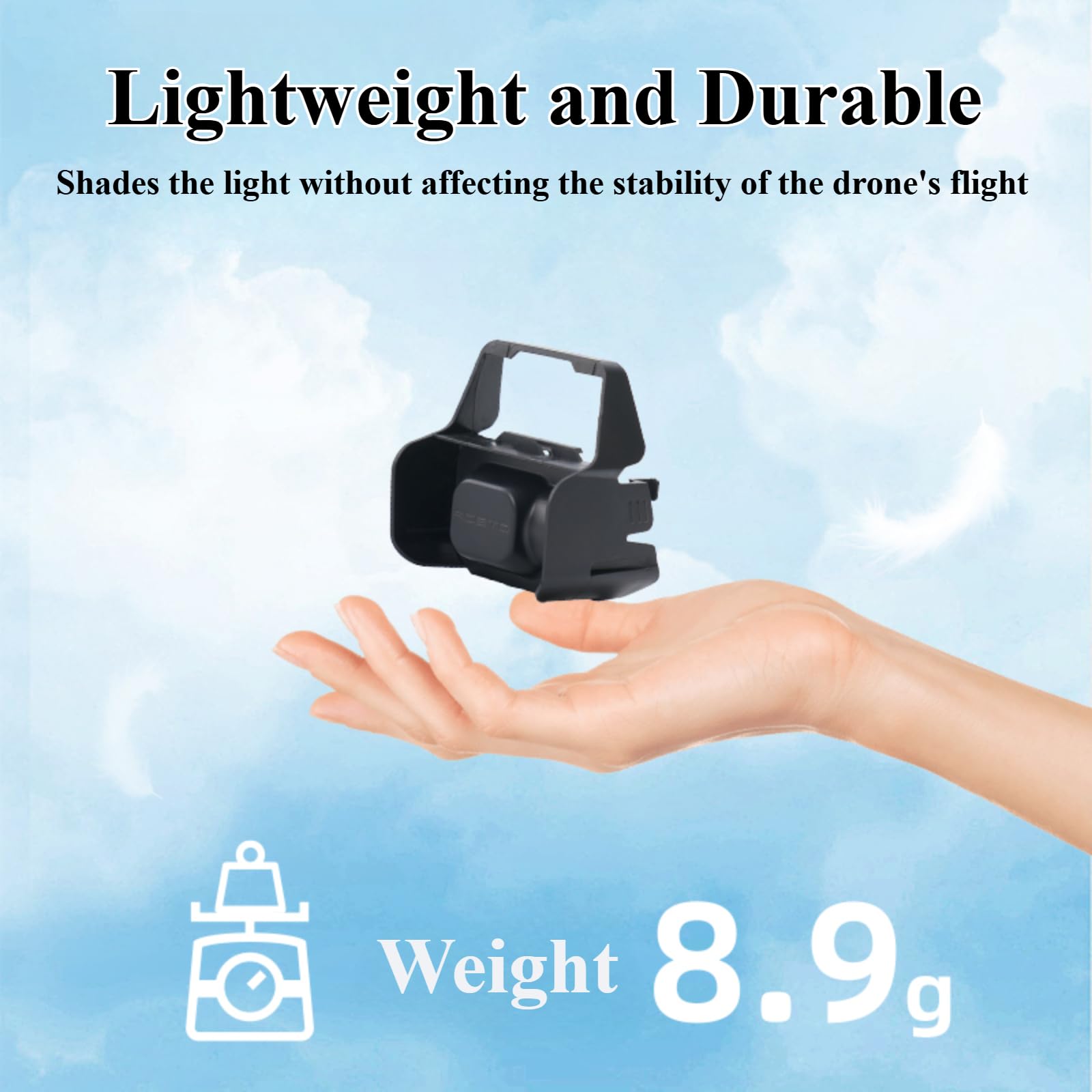 Lens Hood for DJI DJI Flip Protective Dual Purpose Removable Lens Hood Drone Accessories 4